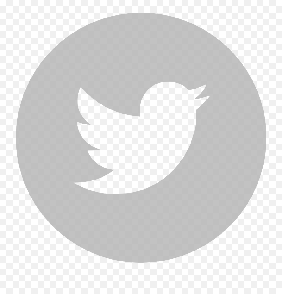 25 Fun Twitter Icon Png Grey Images - Twitter White Circle Logo,Twittericon Png
