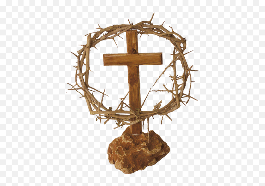 Crown Of Thorns - Cross And Thorn Crown Png,Crown Of Thorns Transparent Background
