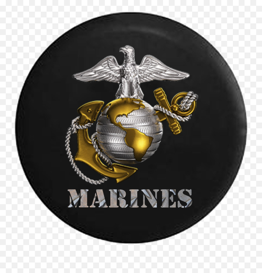 Spare Tire Cover Usmc Us Marine Eagle - Marine Corps Wallpaper Iphone Png,Eagle Globe And Anchor Png