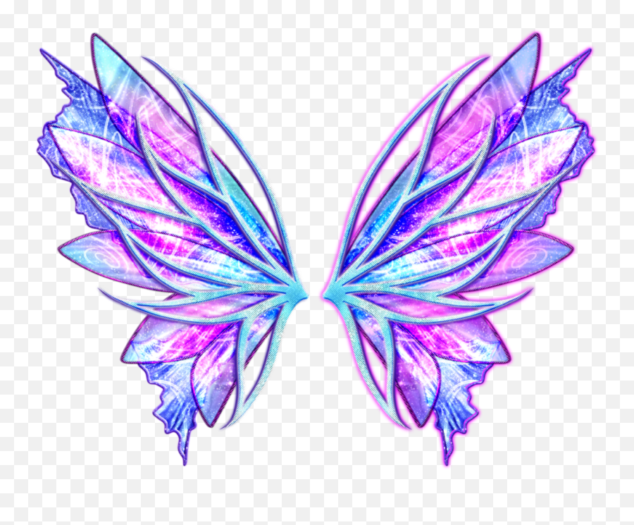 Fairy Fairywings Colorful Sticker - Winx Club Onyrix Wings Png,Fairy Wings Png