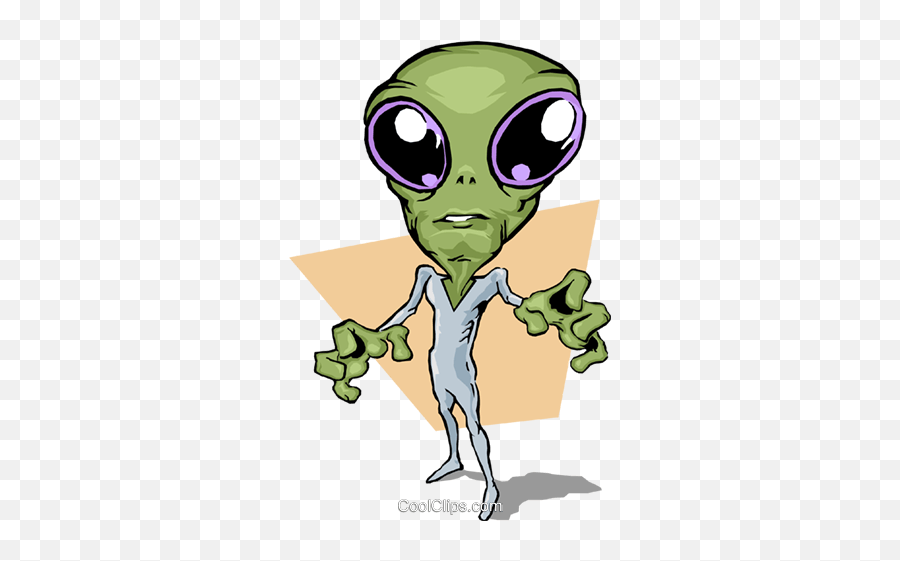 Scary Alien Royalty Free Vector Clip - Free Angry Alien Vector Png,Alien Clipart Transparent