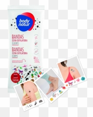 Wax Strips Tattoo - Body Natur png