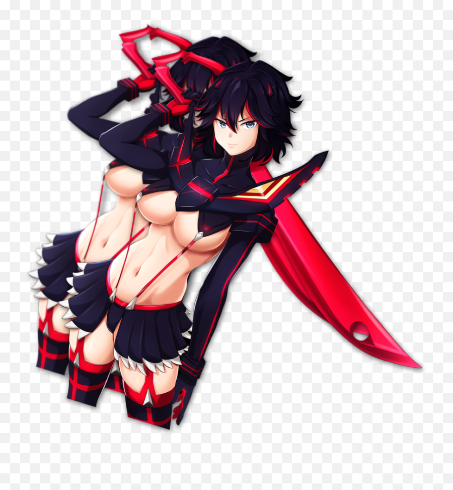 Ryuko Kiss - Cut Anime Png,Ryuko Matoi Png