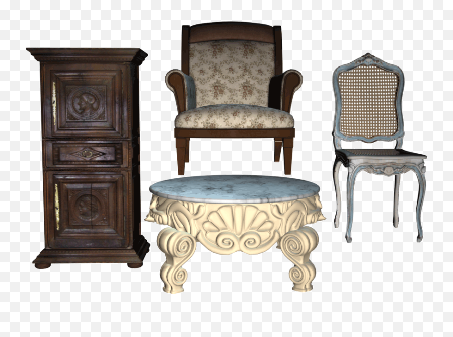 Furniture Png Transparent Free Images - Old Furniture Png,Furniture Png