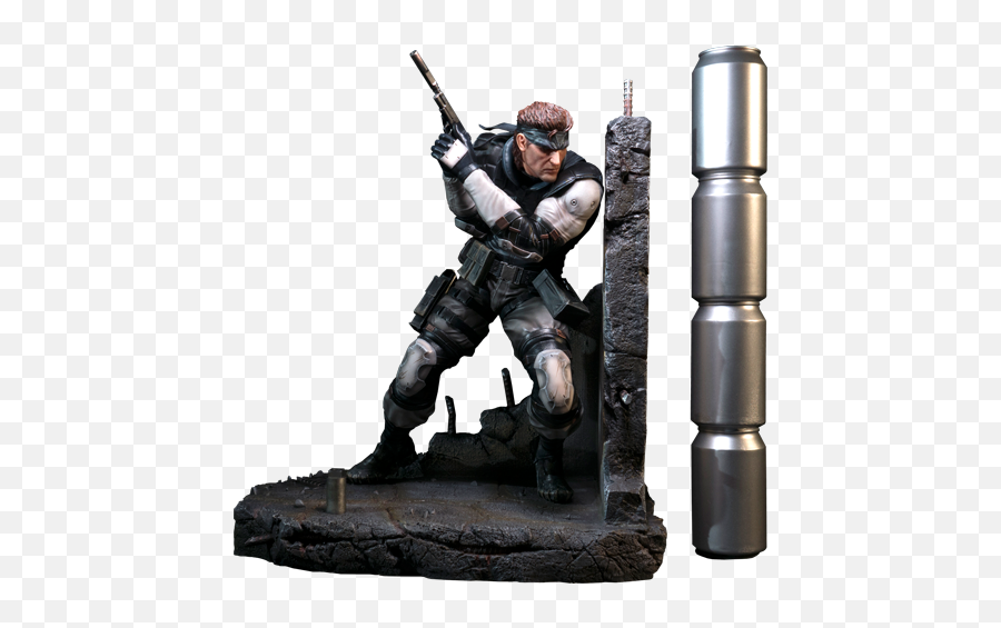 Solid Snake Statue With The Real Name - Black Ops 4 Statue Png,Solid Snake Png