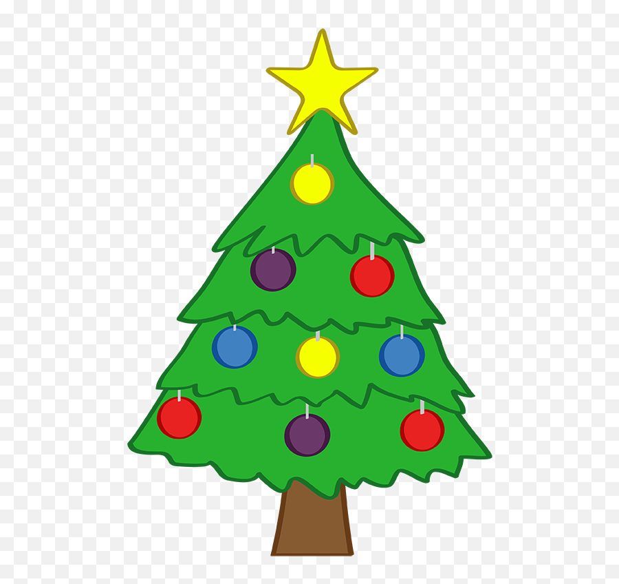 Christmas Tree Clip Art - Christmas Tree Png,Christmas Tree Clip Art Png
