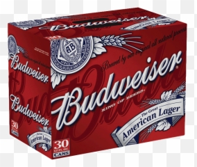 Budweiser 24 Pack Can Transparent Png - 18