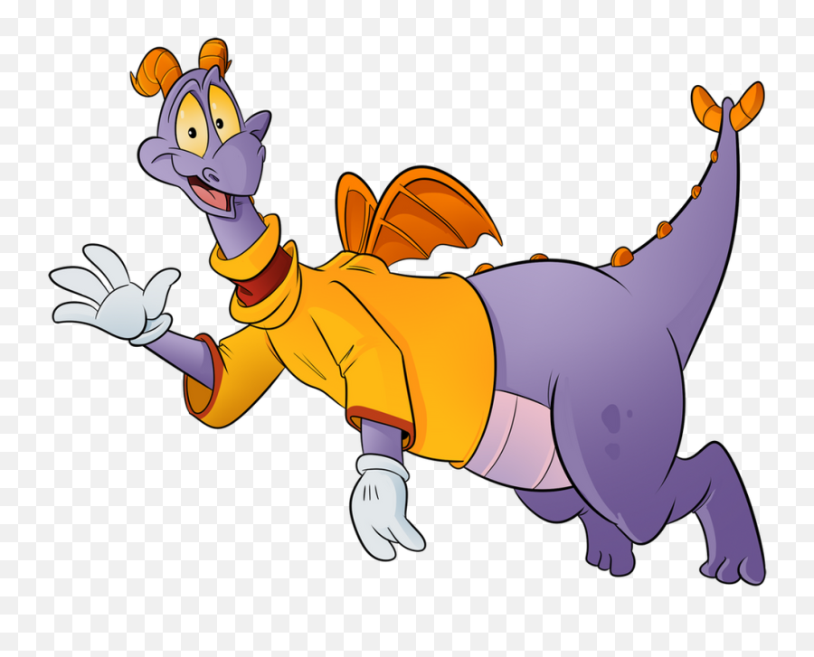 A Disney Park Mascot Somewhat - Imagination Disney Figment Clipart Png,Transparent Disney