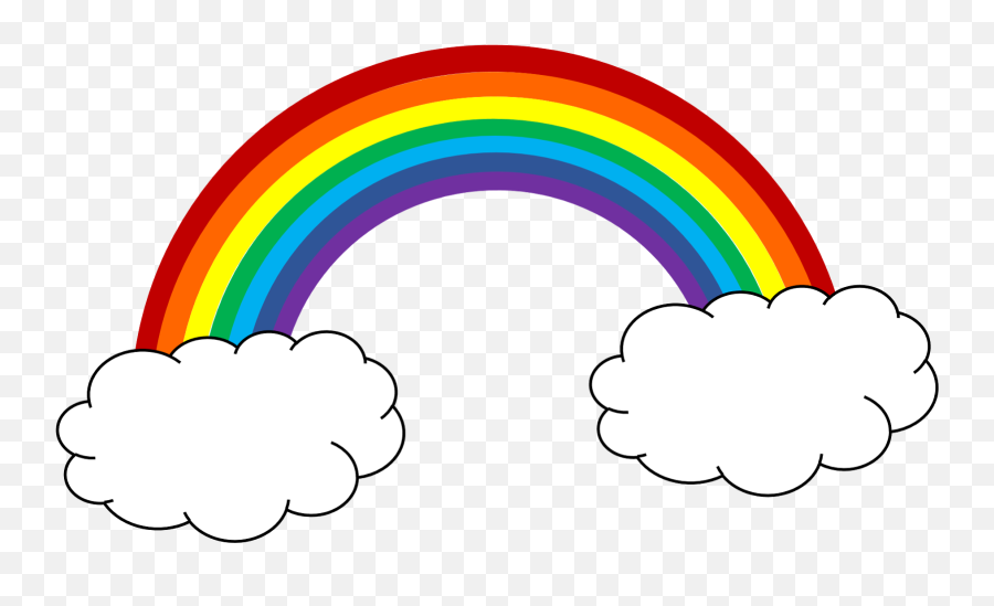 Rainbow Sky Club Free Download Png - Rainbow Clipart Png,Cartoon Rainbow Png