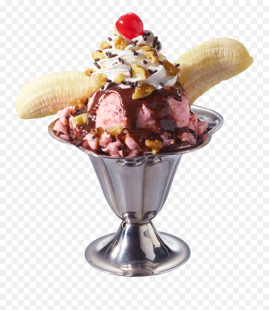 Banana Split Sundae Friendlyu0027s - Kids Desserts Build Your Own Sundae Png,Banana Split Png