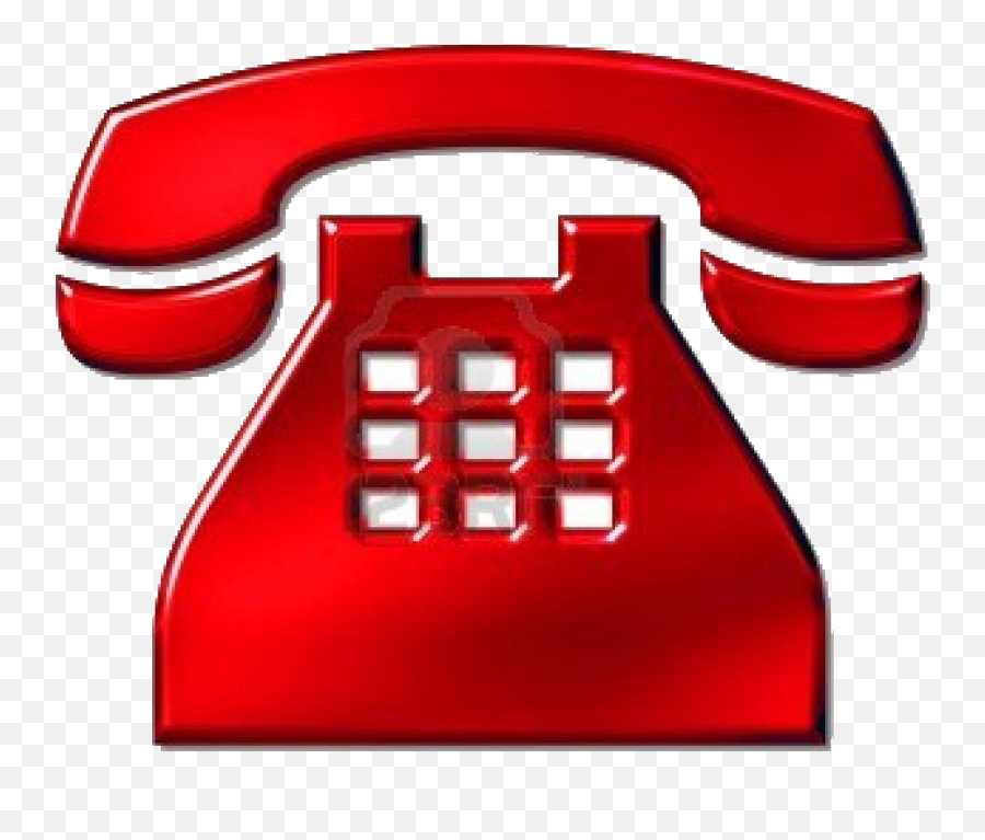 Icono - Red Telephone Phone Icon Png,Icono Telefono Png