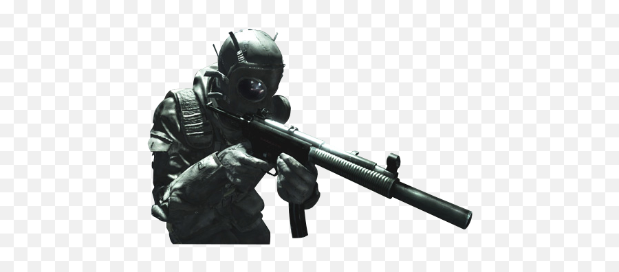 Download Cod Gasmask Sas Soldier - Call Of Duty 4 Modern Warfare Mp5 Png,Advanced Warfare Png