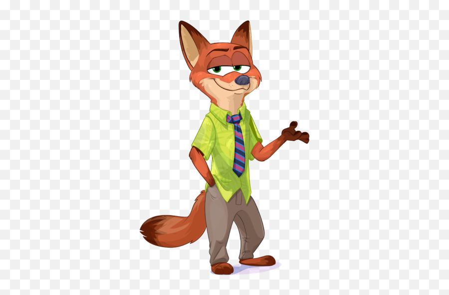 Nick Wilde - De Nick Wilde Png Zootopia,Nick Wilde Png