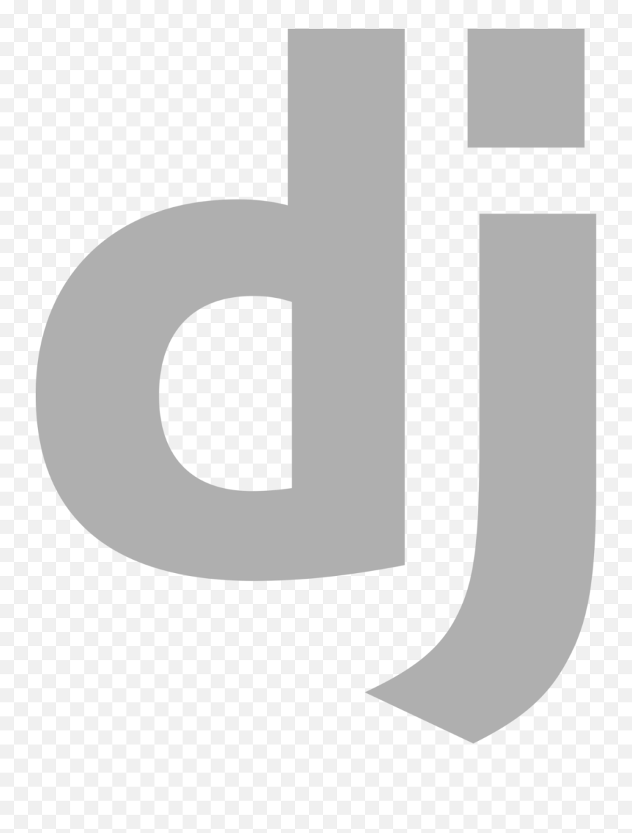 Django Logo Black And White - Vertical Png,Django Logo