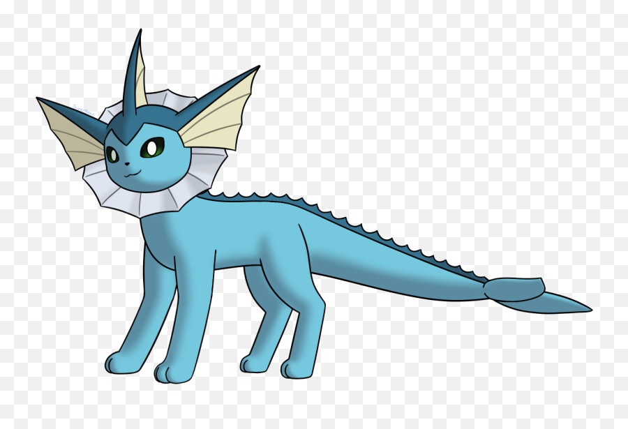 Vaporeon - Fictional Character Png,Vaporeon Transparent