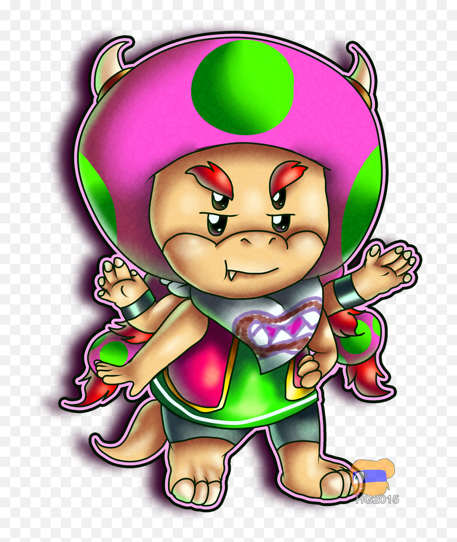 Download Bowserfrickenjunior Redraw Of My Fusion Bowser - Cartoon Png,Odell Beckham Jr Png