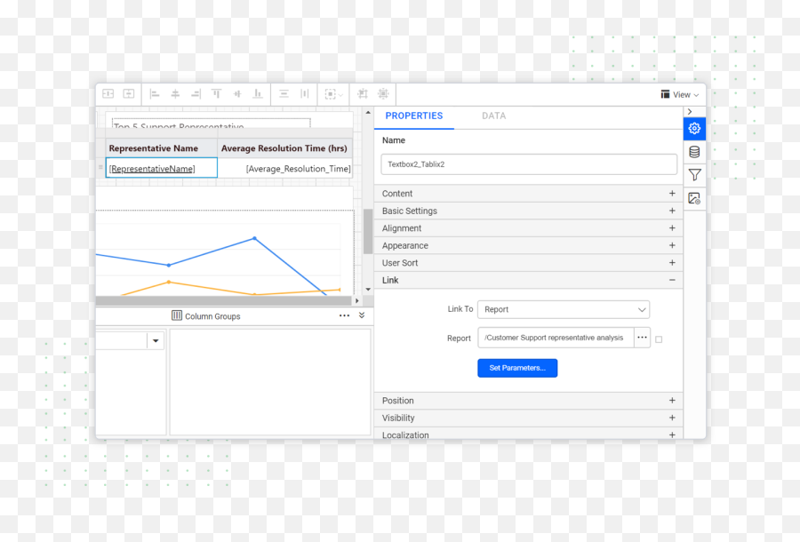 Interactive Reports Aspnet Webforms Bold Designer - Vertical Png,Drill Down Icon