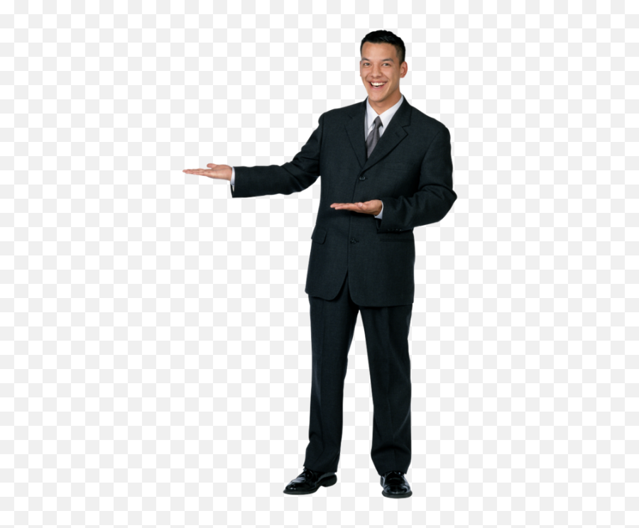 With Suit Guiding Man Transparent Photos Hd Free - 30104 Standing Man Png,Dude In. Suit Icon Png