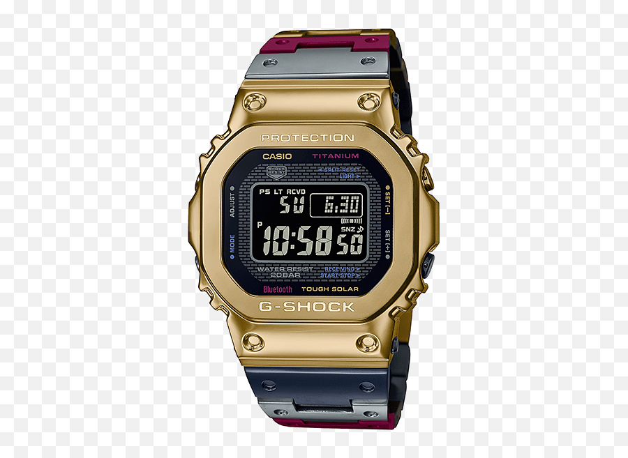 G - Shocku0027s Latest Gmetal Watch Is Made Of A Revolutionary Casio G Shock Gmw B5000tr Png,Facebook Vistor Post No Photo Icon