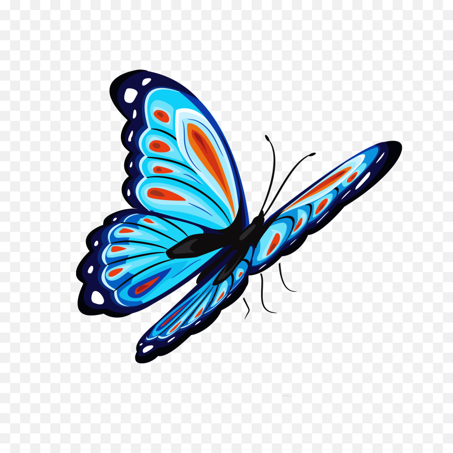 Download Free Png Butterfly Transparent Pictures - Free Transparent Background Butterfly Clipart,Butterfly Transparent