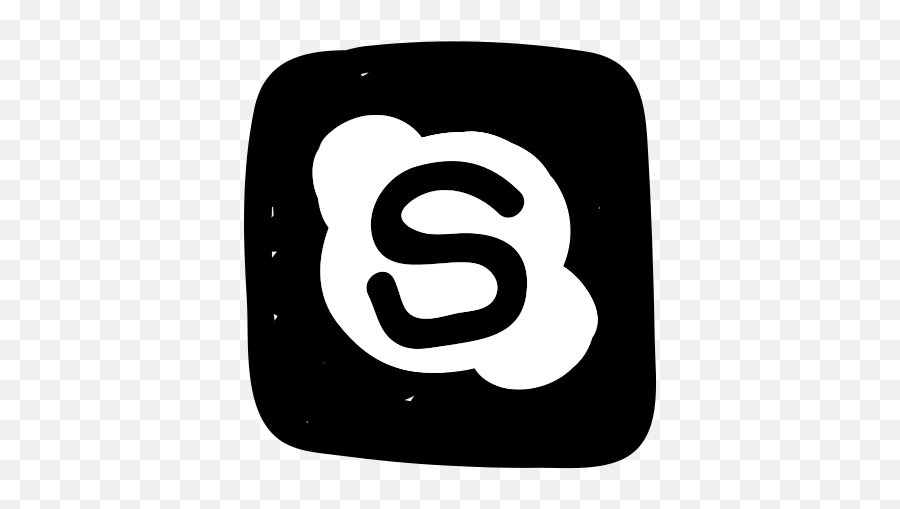 Scribble Social Skype Logo Free Icon - Language Png,Scribble Icon