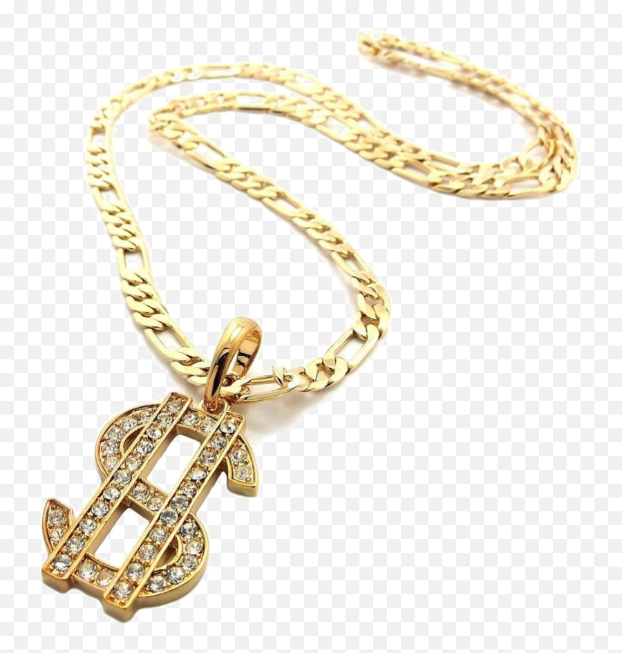 Thug Life Dollar Gold Chain Png Pic Arts - Thuglife Gold Chain Png,Gold Chain Png