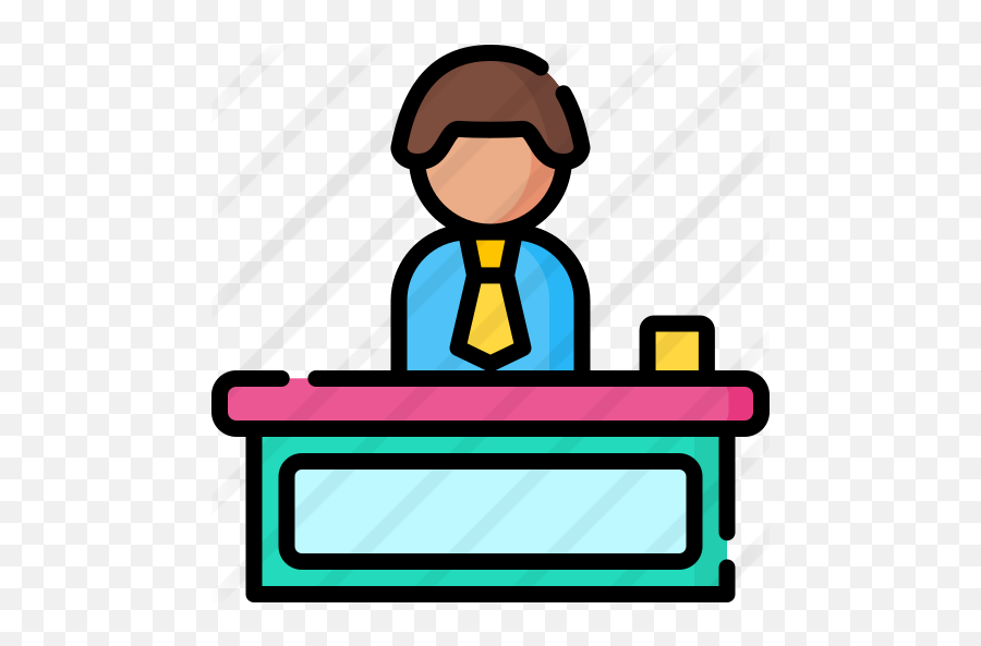 Front Desk - Free People Icons Icon Front Desk Png,Front Icon