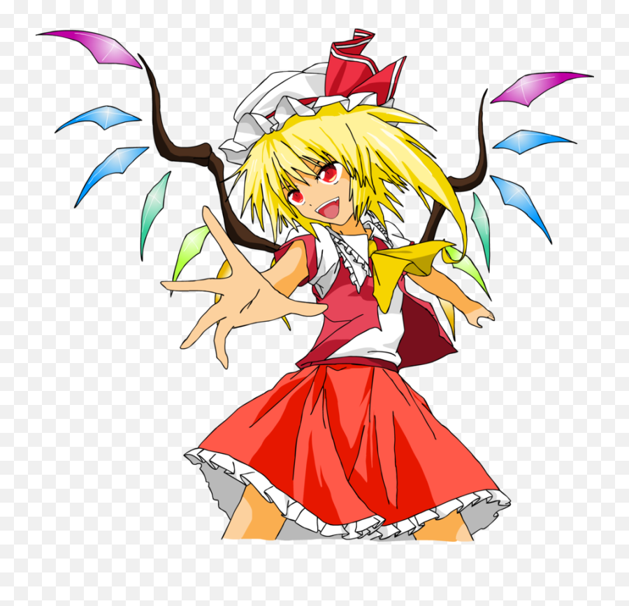 Free Download Touhou Project Reimu - Fictional Character Png,Flandre Scarlet Icon