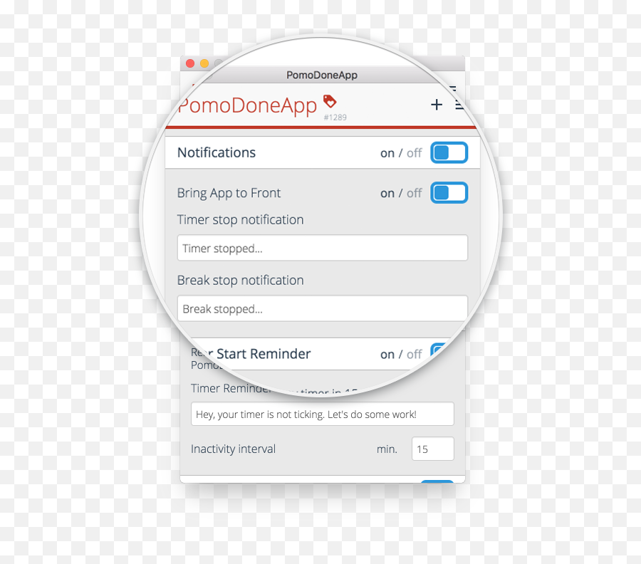 Everything You Need To Know About Pomodone App Settings - Dot Png,Icon X Ambient Sound Not Working