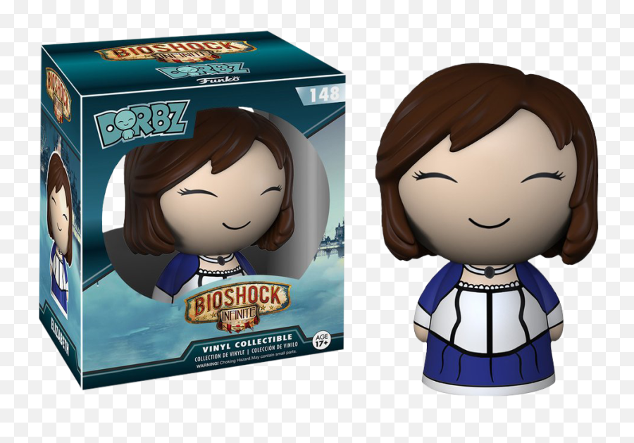 Download Elizabeth Dorbz Vinyl Figure - Funko Dorbz Bioshock Bioshock Funko Dorbz Figure Booker Dewitt Png,Bioshock Png