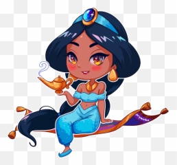 Prywinko Art - Princess Jasmine Chibi Png,Princess Jasmine Png