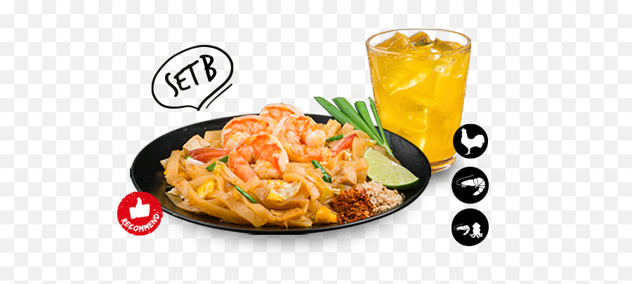 Real Thai Sg - Old Fashioned Glass Png,Pad Thai Icon