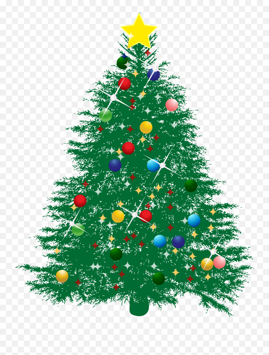 Christmas Tree Png Vector - Christmas Tree Vector Png,Free Tree Png