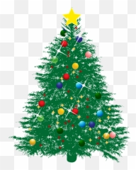 Christmas Tree Png Vector - Christmas Tree Vector Png,Free Tree Png