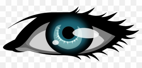 Eye Clipart Vector - Green png