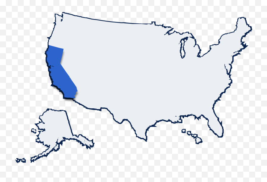 How To Register A Vehicle As Non - Us Resident In California Red And Blue Map 2016 Election Png,California Icon Png