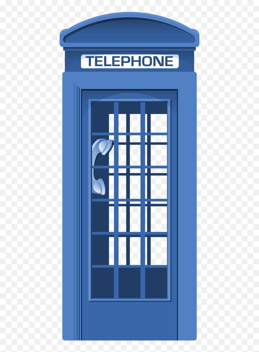 Hang - Red Telephone Box Clipart Png,Tardis Icon Heart