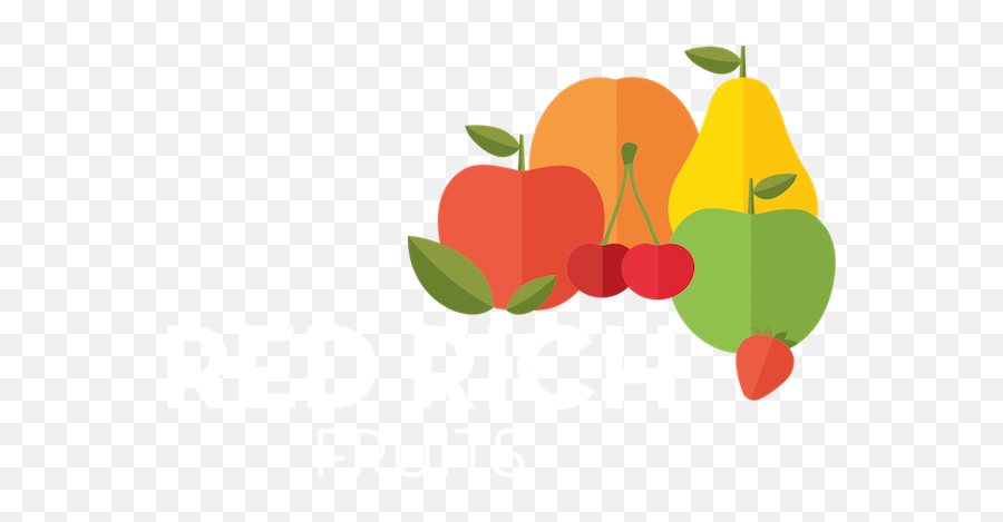 Red - Richfruitslogohd U2013 Red Rich Fruits Red Rich Fruits Logo Png,Apple Logo Hd