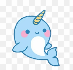 Download Hd Baleia Cute Kawaii Whale Fofo - Kawaii Kawaii Cute Drawings Of Animals Png,Cute Stickers Png