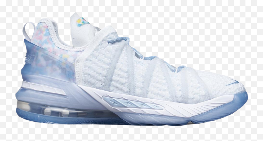 Sneaker Matching T Shirtu0027s For Nike Lebron 18 Icy Blue Tint - Round Toe Png,Adidas Icon Trainer