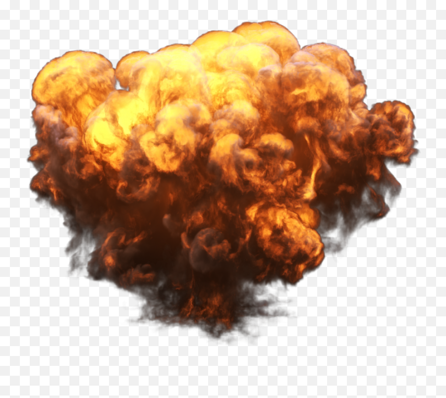 Big Explosion With Fire And Smoke Png Image - Purepng Free Explosion Png,Cloud Of Smoke Png