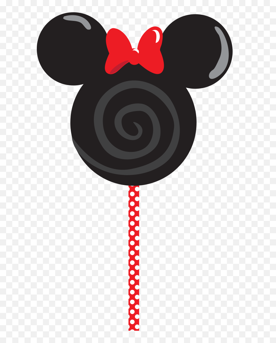 Download Balloon Svg Minnie Mouse - Mickey Mouse Lollipop Clipart Png,Minnie Png