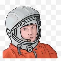 Yuri Gagarin - First Human In Space Clipart Free Download Yuri Gagarin Coloring Page Png,Yuri Png