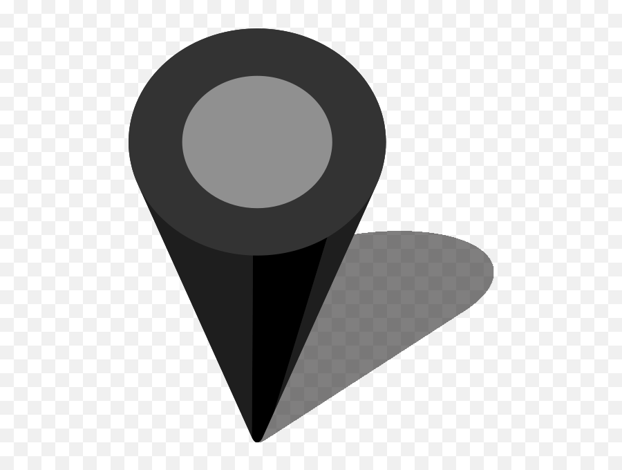 Pin Clipart Location - Black On Black Logo Vector Png,Location Pin Png
