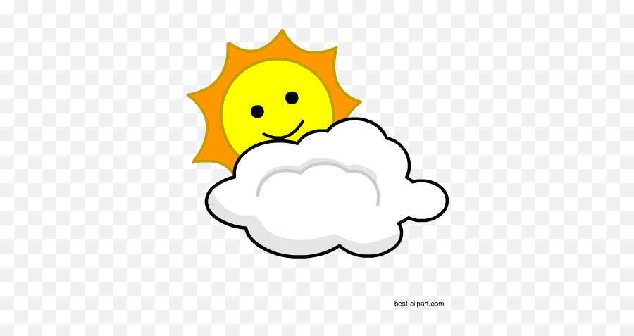Smiling Sun Free Clipart Image - Clip Art Png,Smiling Sun Png