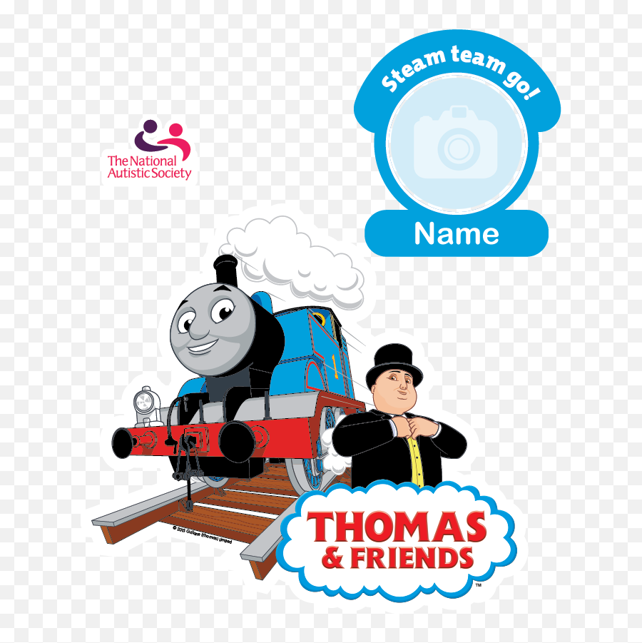 Thomas The Tank Engine T - Shirt National Autistic Society Thomas Friends Png,Thomas The Tank Engine Png