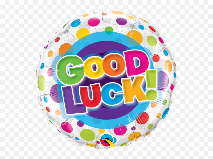 36387 - Good Luck Colorful Dots Good Luck Png,Good Luck Png