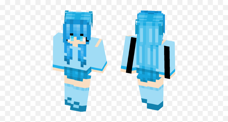 Download Glaceon Minecraft Skin For Free Superminecraftskins - Nagisa Furukawa Minecraft Skin Png,Glaceon Png