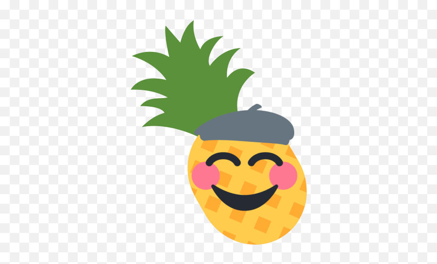 Emoji Bot Current Mood - Botsinspace Pineapple Emoji Png,Blushing Emoji Png