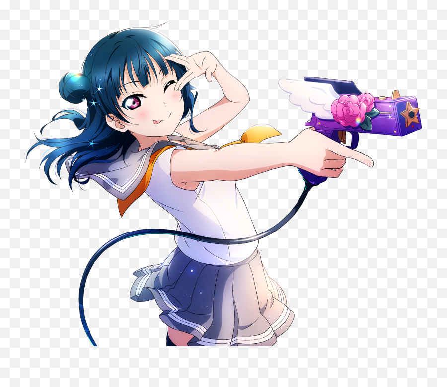 Ur Tsushima Yoshiko Angel Sniper Haunted Princess Png Transparent